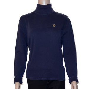 Ralph Lauren Women's Navy Turtleneck